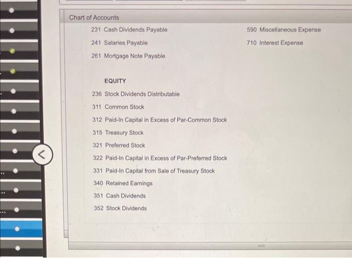 7 Sold 30,000 shares of treasury stock at $34 , receiving cash.