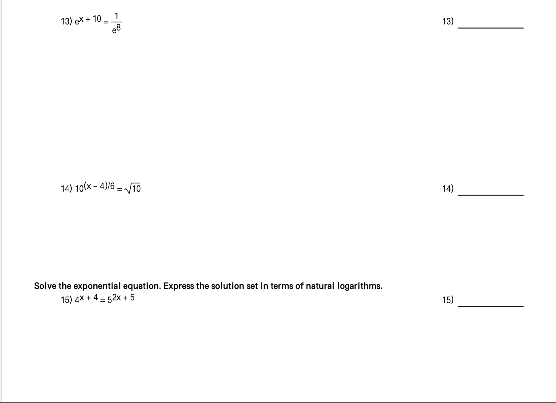calculator. 9 ) In Ve 9 ) Find the domain of the