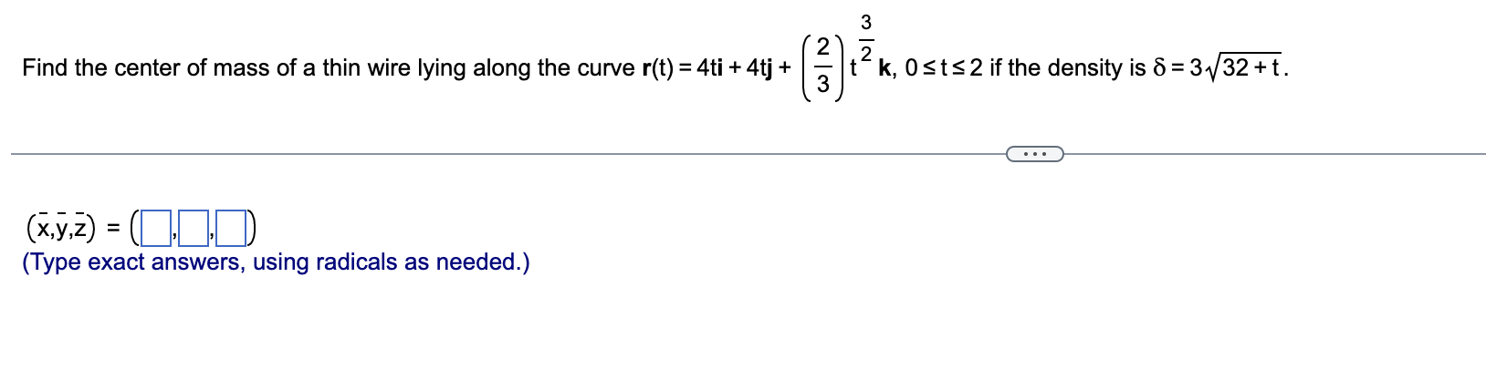 questions below: Choose the graph that matches the vector equation. r(t)
