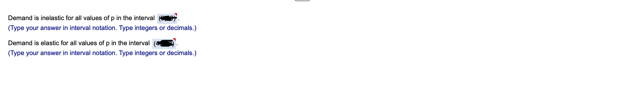 change of revenue is dollars per week. (Simplify your answer. Round to