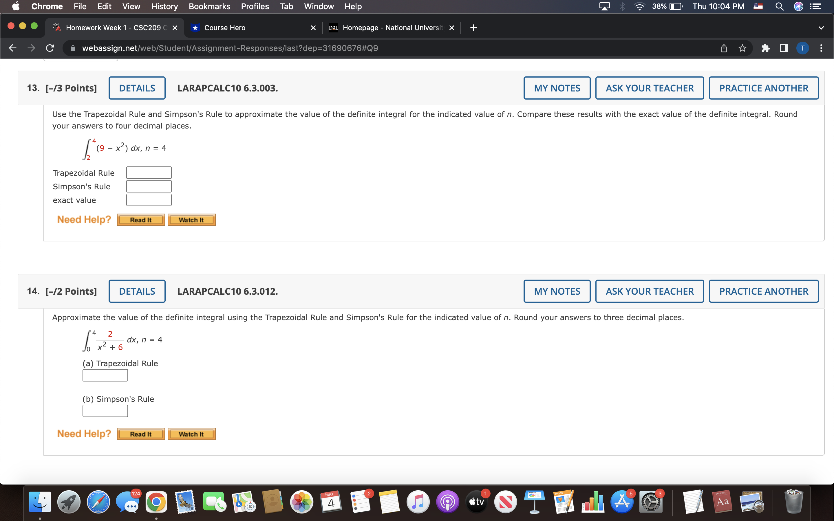  Chrome File Edit View History Bookmarks Profiles Tab Window Help $