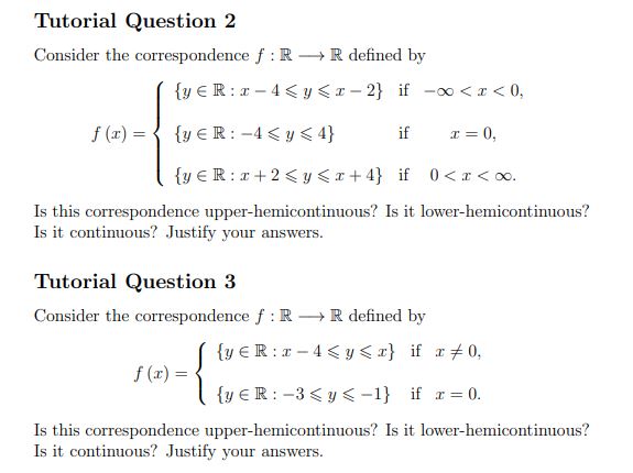 Hello I need your help with these homework exercises: Tutorial Question 2