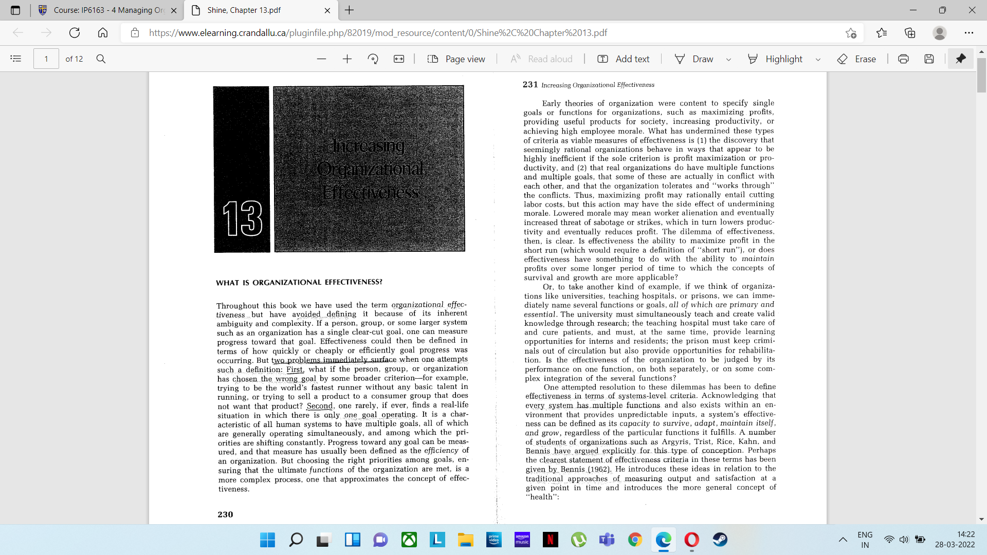 X + X CA @ https://www.elearning.crandallu.ca/pluginfile.php/82019/mod_resource/content/0/Shine%20%20Chapter%2013.pdf . . . of 12 Q