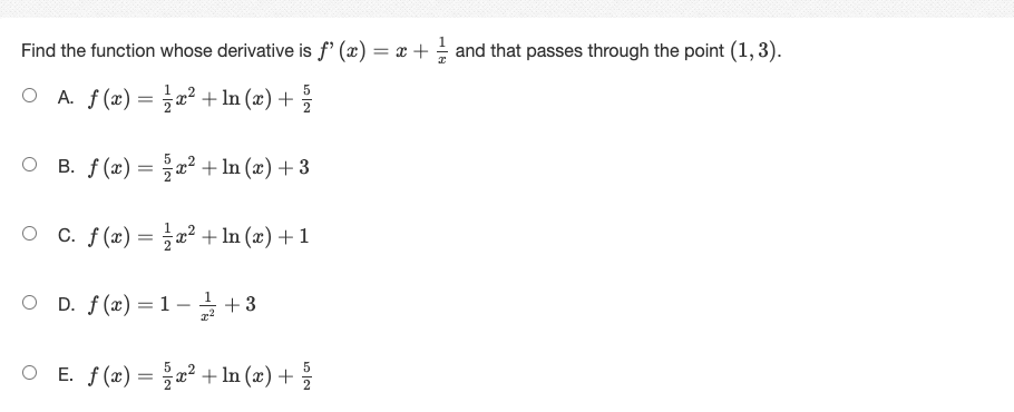'3 2O '7 the function is decreasing. O A. increasing on {oc,