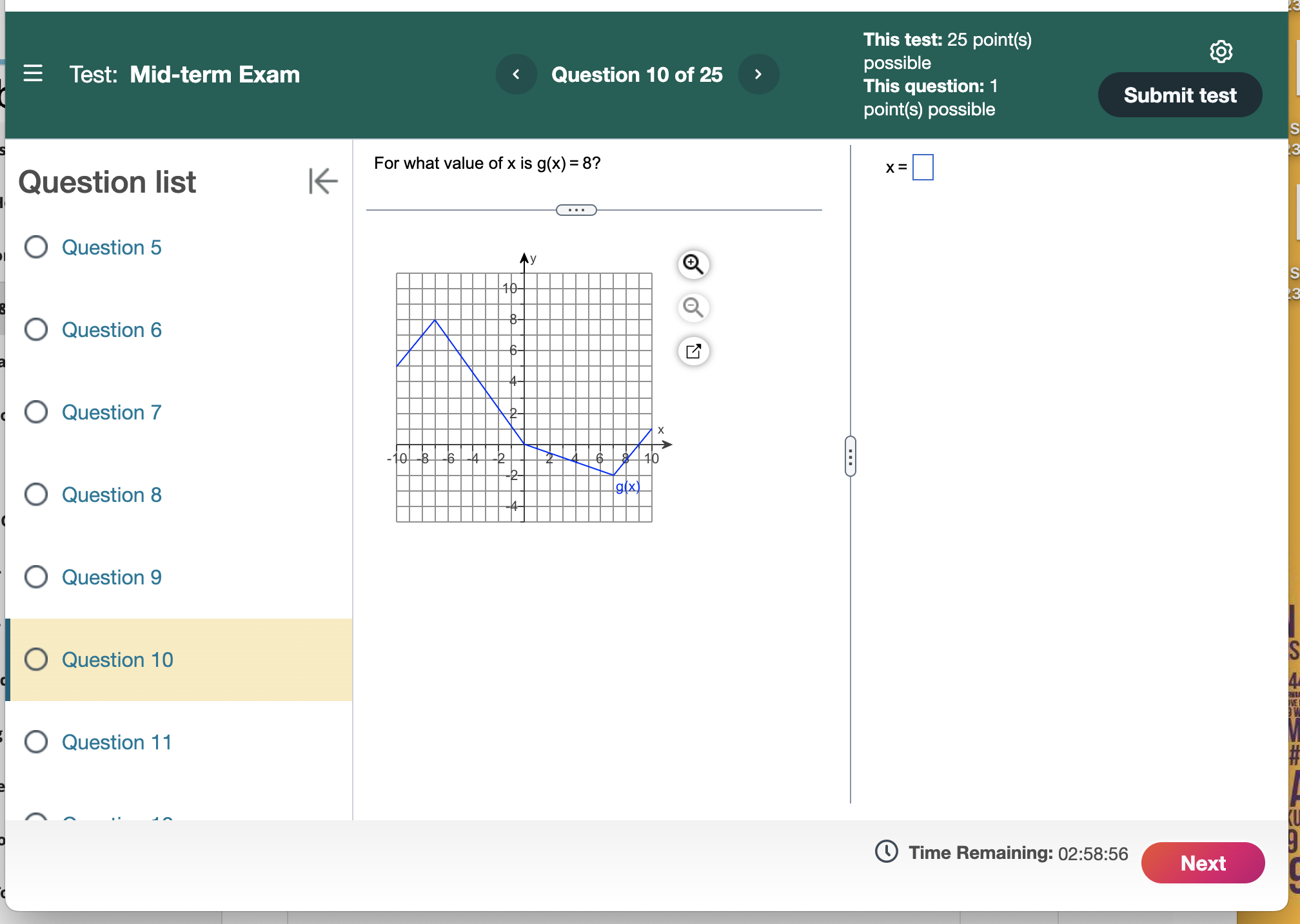 integer or a simplified fraction.) O Question 3 O Question 4 O