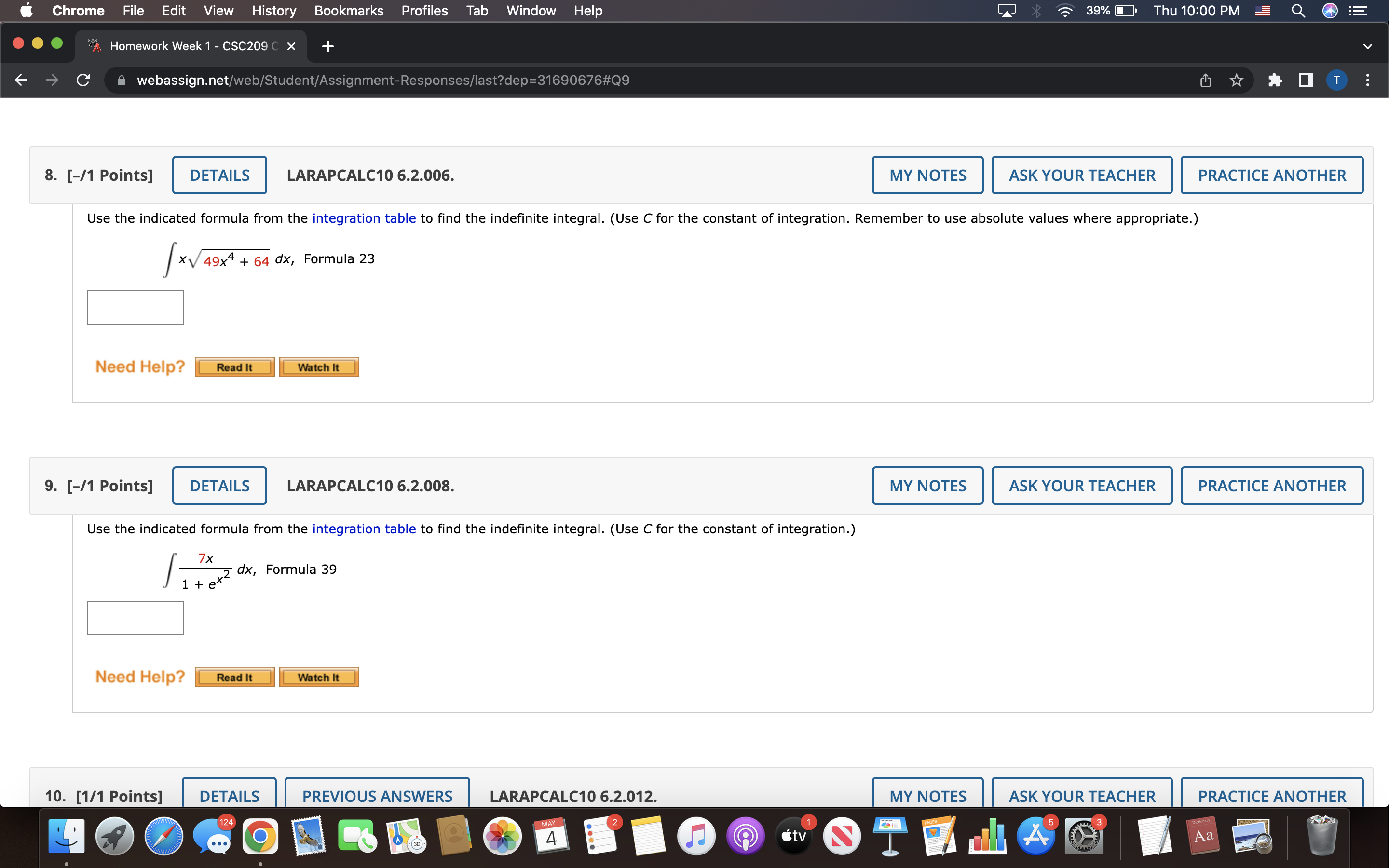  Chrome File Edit View History Bookmarks Profiles Tab Window Help $