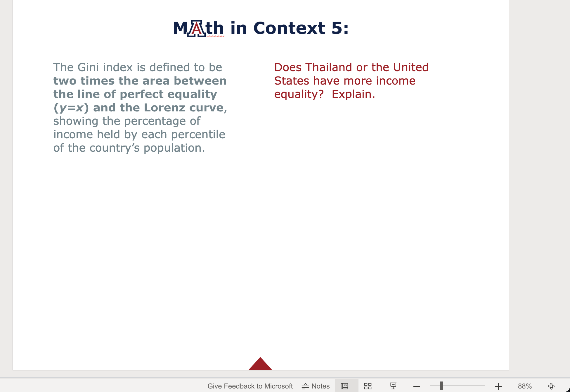 . . . . Source: https://data. worldbank.org/indicator/SI.POV.GINI?vi ew= map G3>G2 G4=1 0%