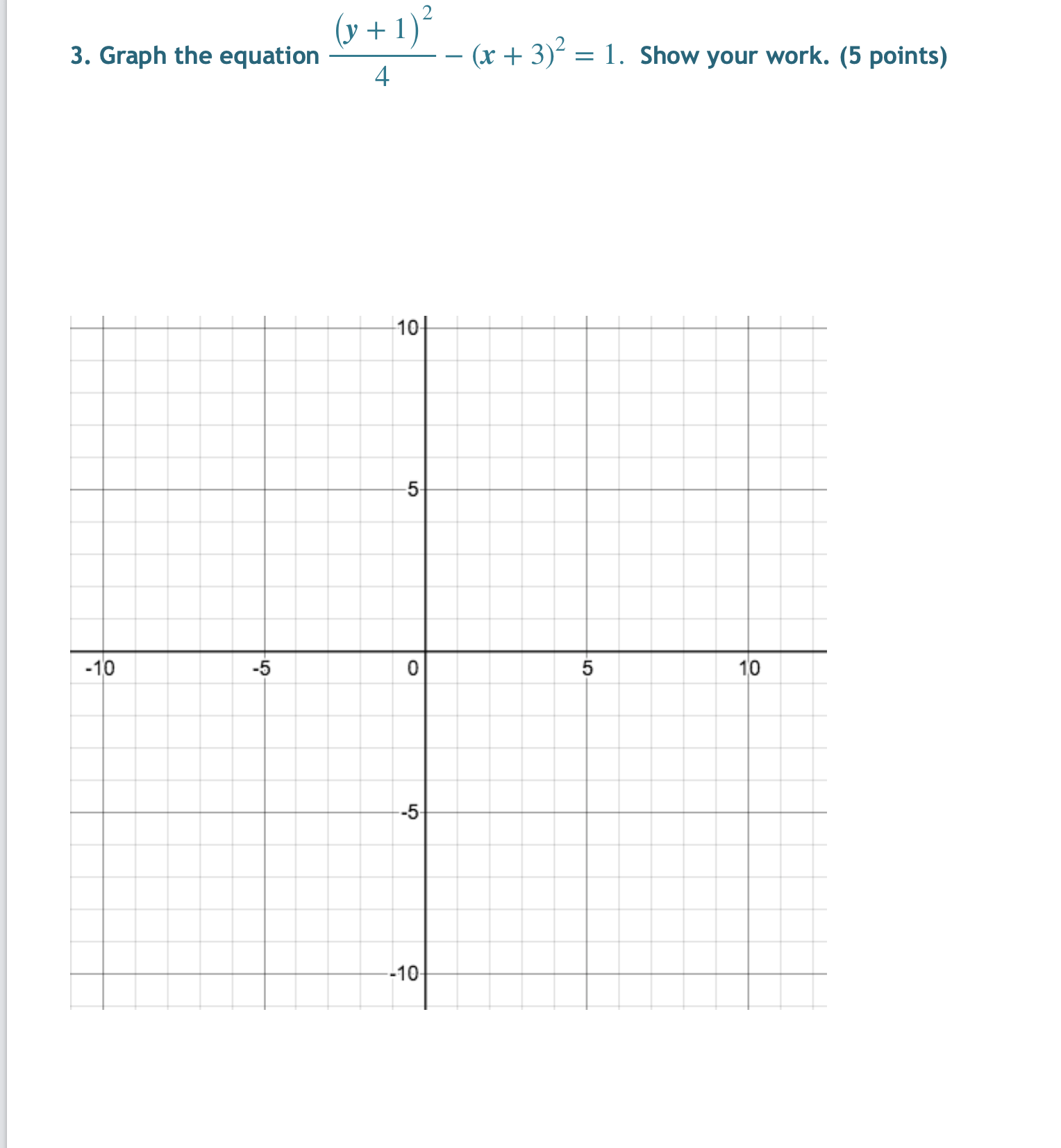the list below) you must calculate to completely graph each equation correctly.