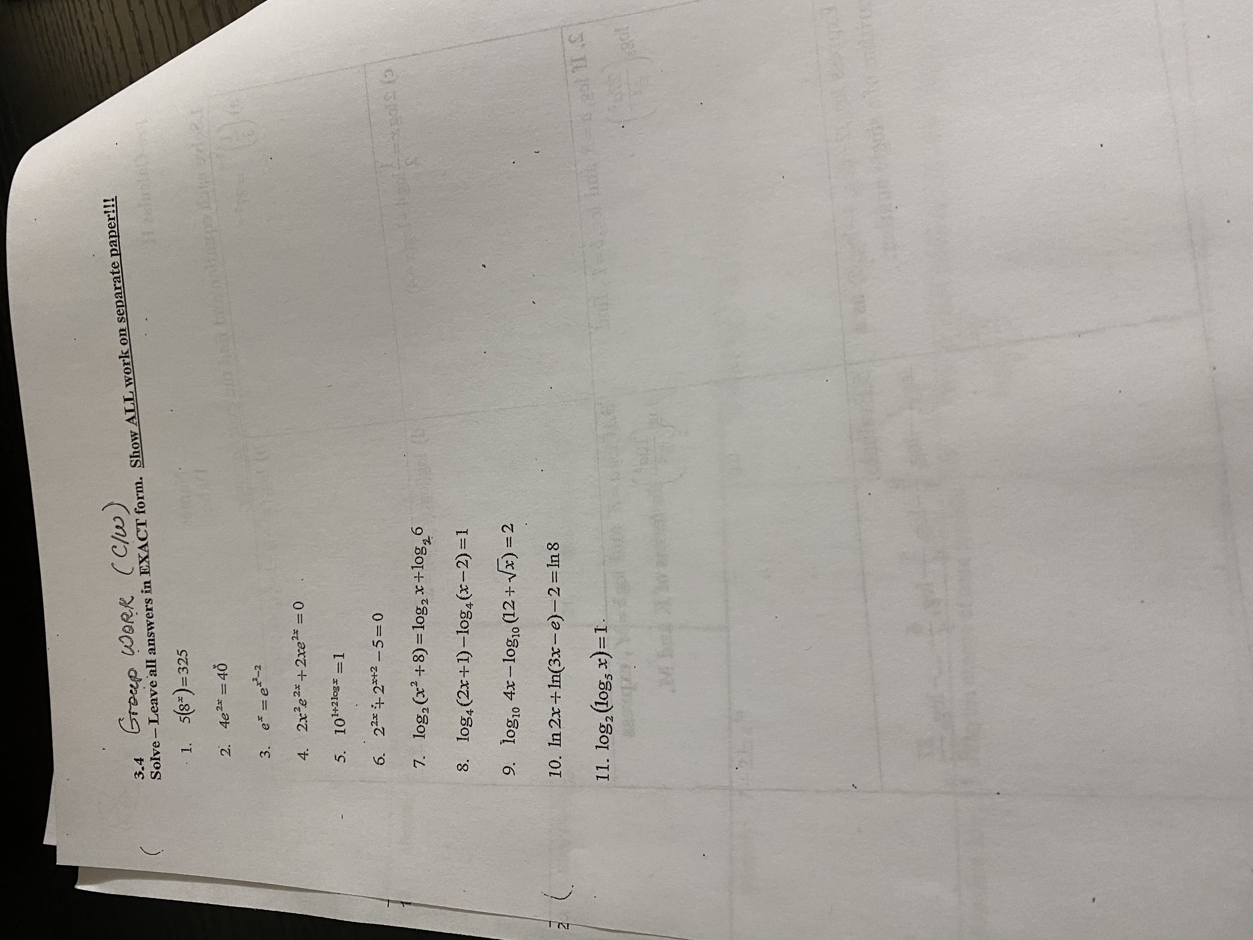 7 using the change of base formula. Write as a sum, difference,