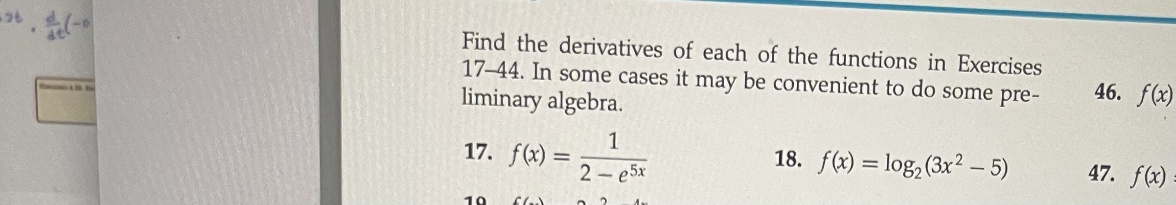 in Exercises 17-44. In some cases it may be convenient to do