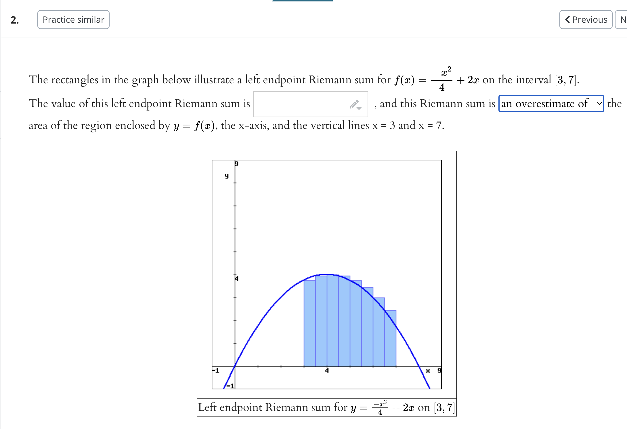 + f(t1) At + . . . + f(tn-1)At and right-hand sum