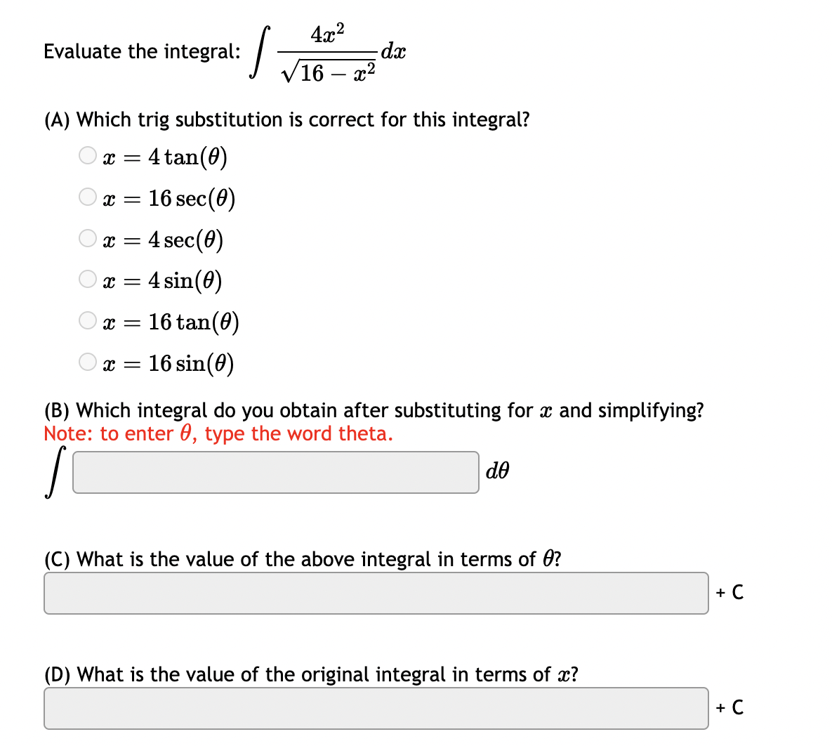 you obtain after substituting for :r: and simplifying? Note: to enter 9,