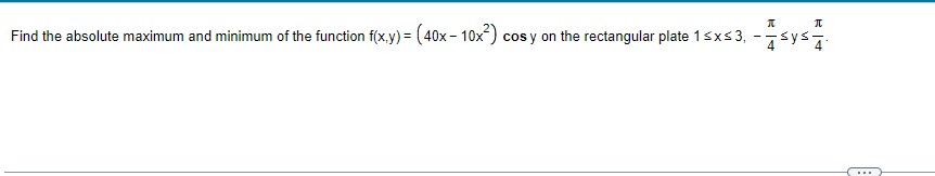 b. Calculate the function's first partial derivatives and find the critical points.