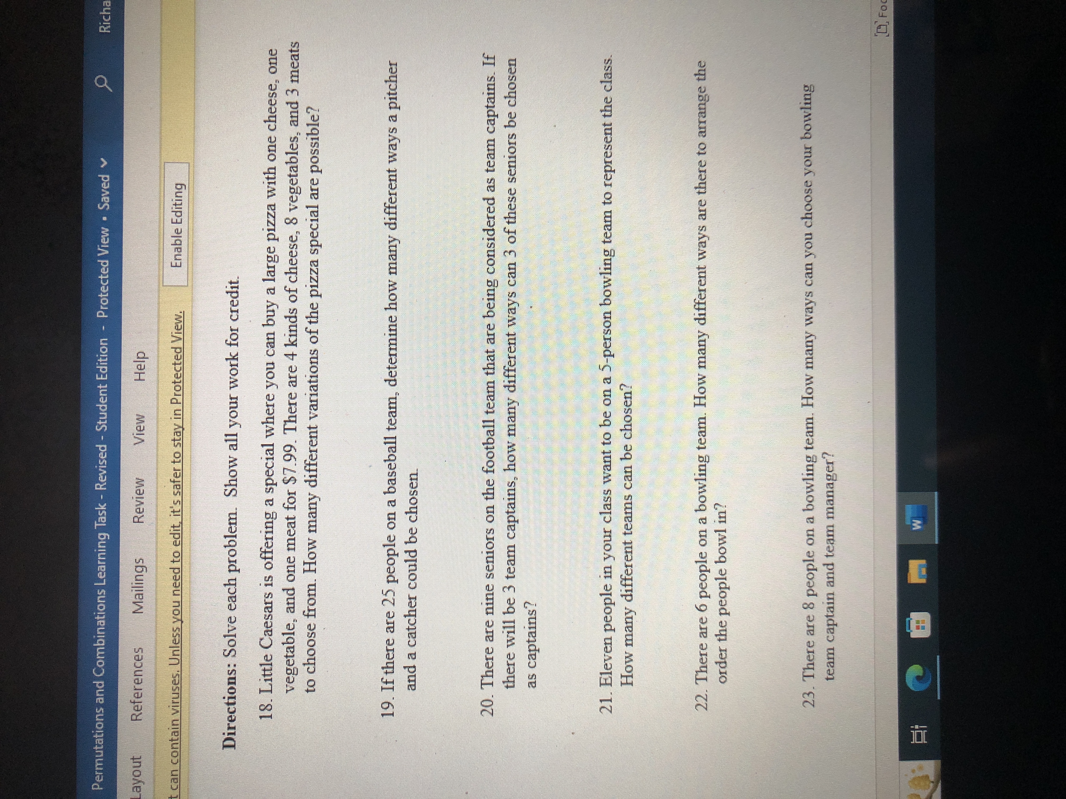 contain viruses. Unless you need to edit. it's safer to stay in