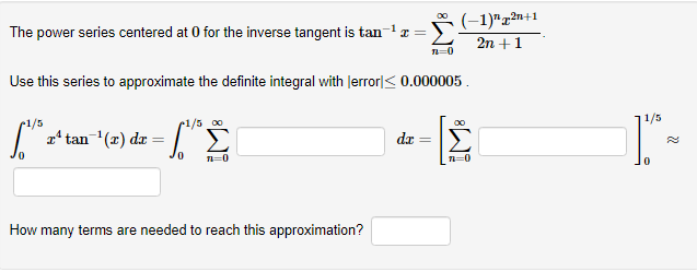 is a multipart problem. Submit your answer for the first part before