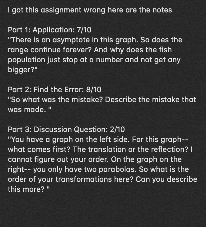 handwrit/e and show all work and steps I got this assignment wrong