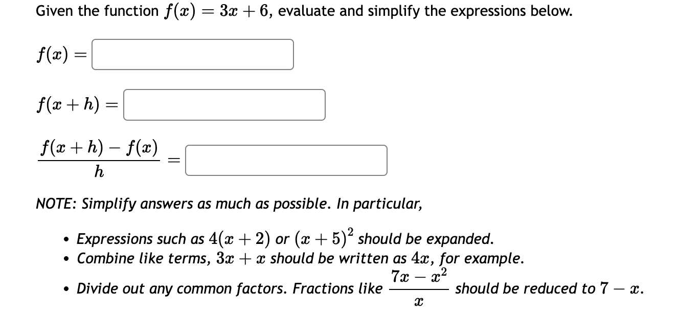 mf(x + h) - f(2) Let f(ac) = 3.7ac2 - 7.2x. Using