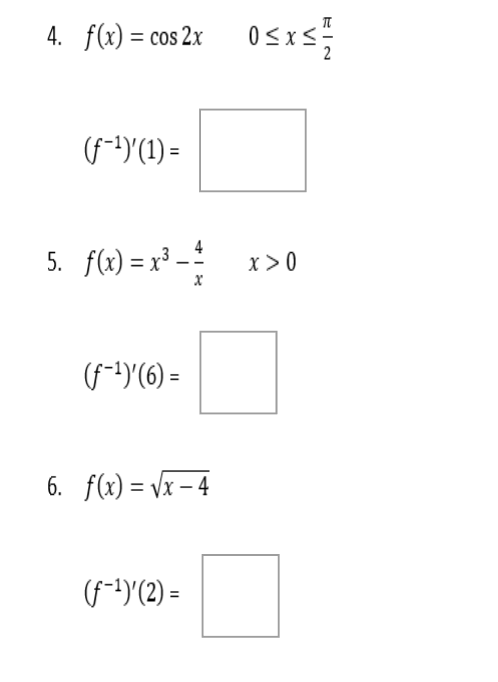 (f-1)' (13). f- 1 V3 V3 2 sin x = V3 2