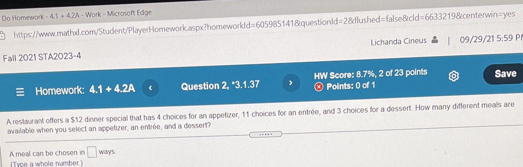SAT2023 Do Homework - 4.1 + 4.2A - Work - Microsoft Edge