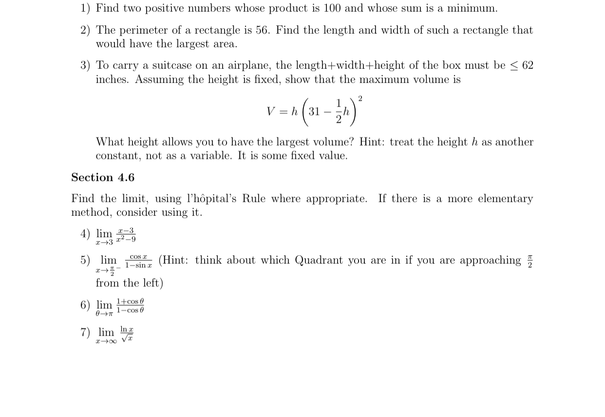Can u help me with these problems I did the rest but