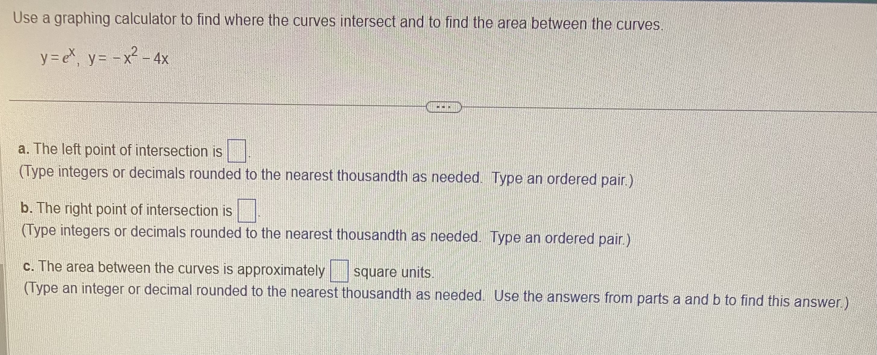 2n = 4 subintervals) to approximate (3x2 + 5x + 3) dx