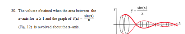 X x-axis for x 2 1 and the graph of f(x) =