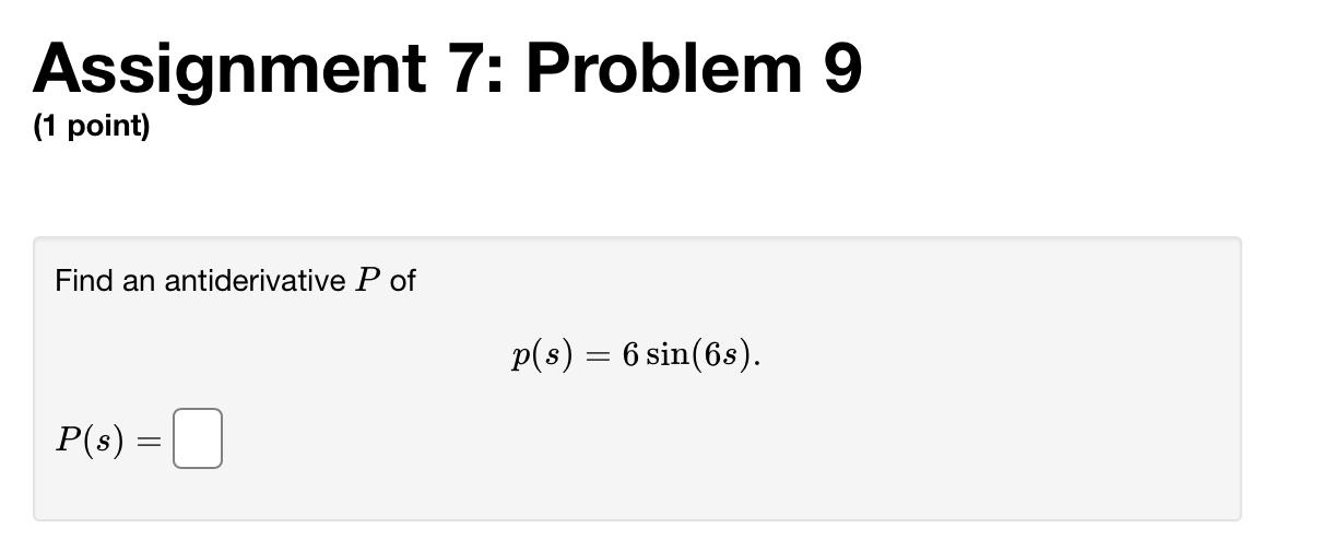 005(32) Let y = f (7t + 10 sin(t)) dt. Use the
