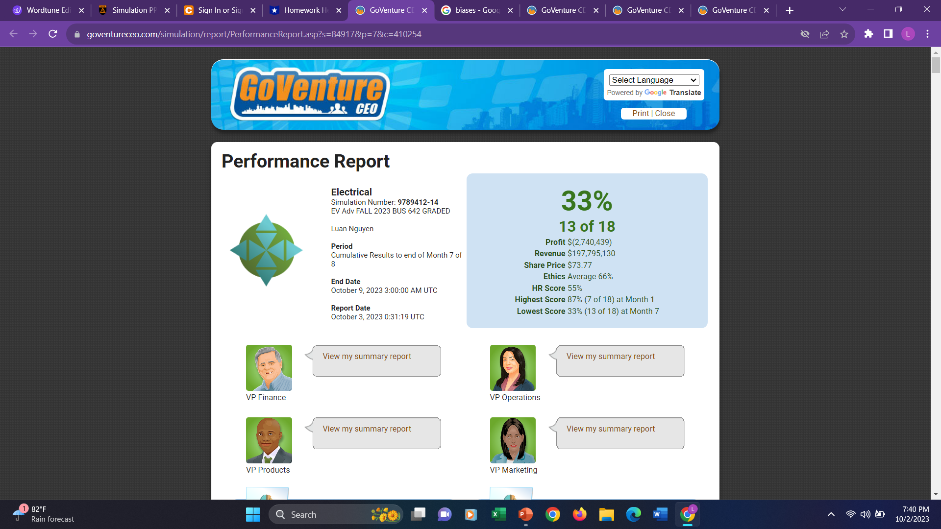 on stimulation is go venture CEO My company is electrical and sells