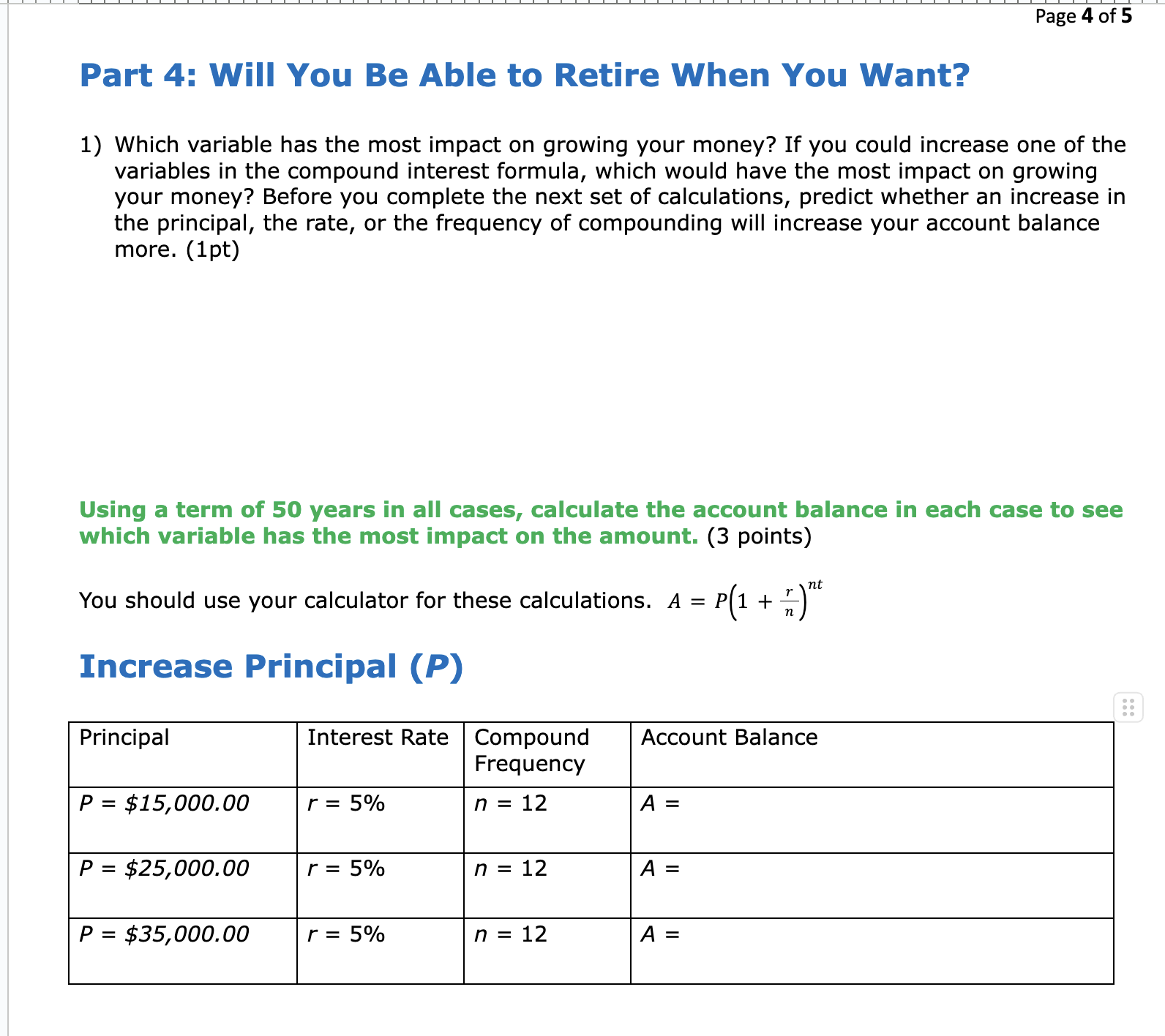 print as a pdf) and submit in Drop Box.*** Part 1: Dream