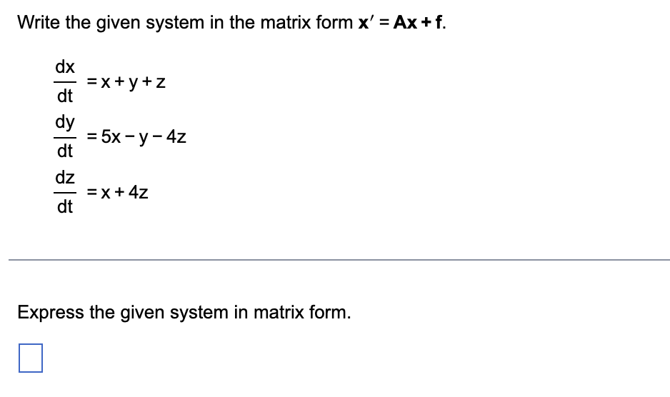 given initial condition. - 8 x'(t) = x (t ), 17 -
