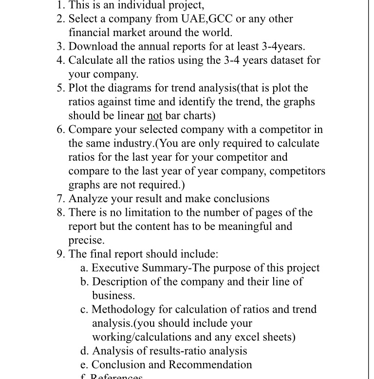 company from UAE,GCC or any other nancial market around the world. .