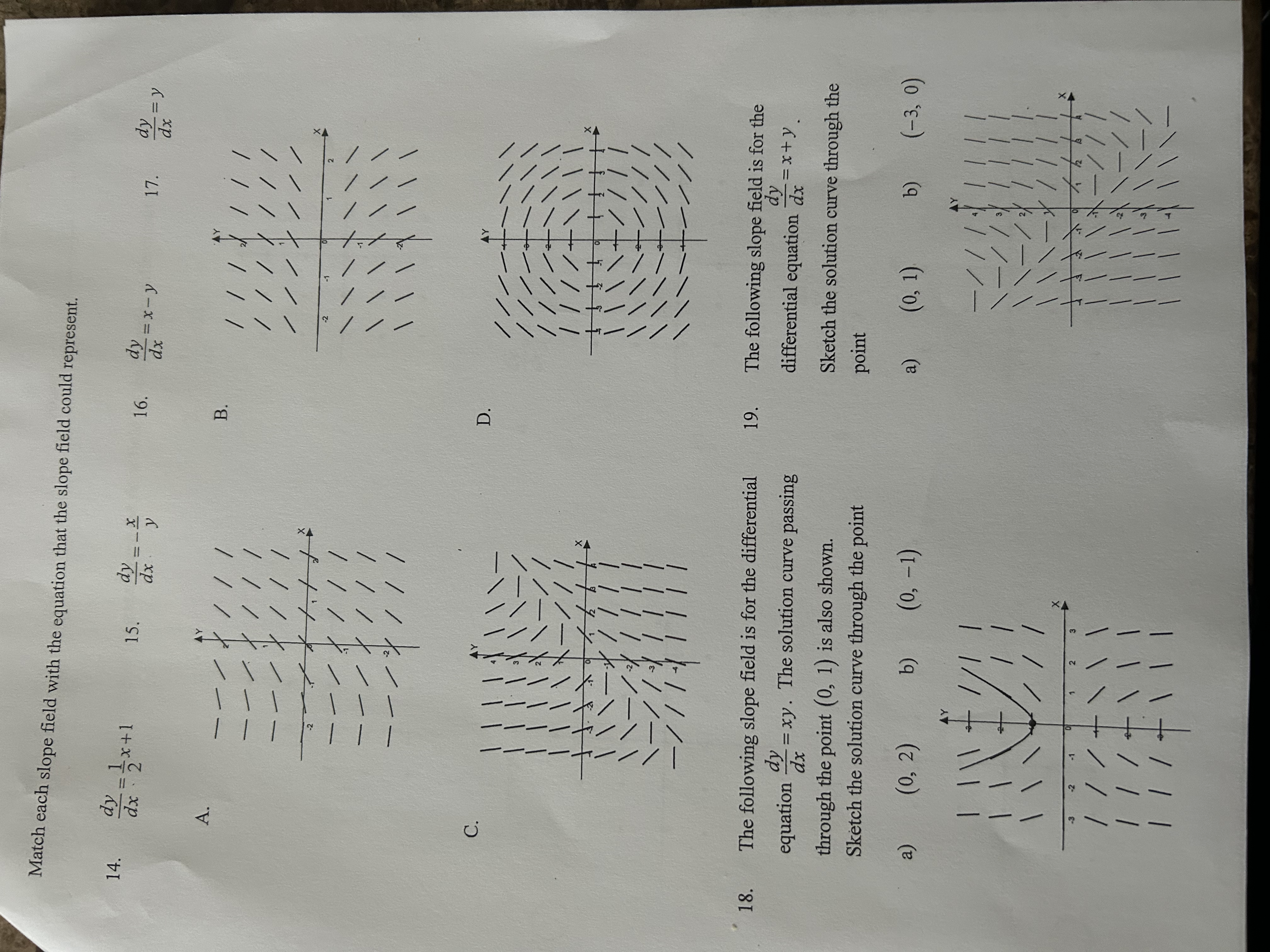 1 dx dy - sinx dy dx dx x 2 - =