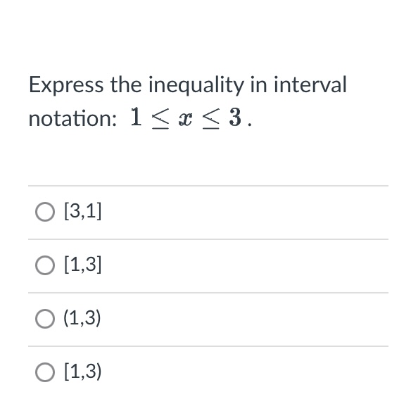 O (-00, -8] O [-8, -00] O (-8, 00] O [-8, 00)Write
