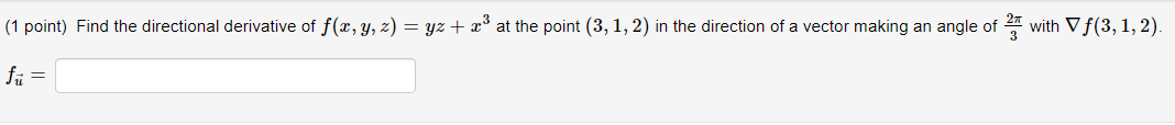 M253: Problem 5 {1 point) The concentration of salt in a fluid
