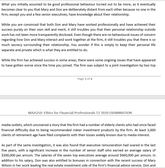 et al. 2020) AAA Decision-Making Model Baird Decision-Making Model Clearly identify the