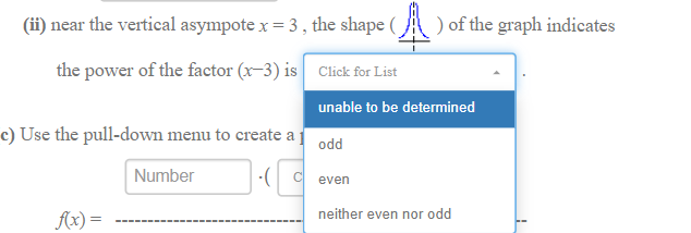 P(I) q(I) (a) Which of the factors below belong in the numerator
