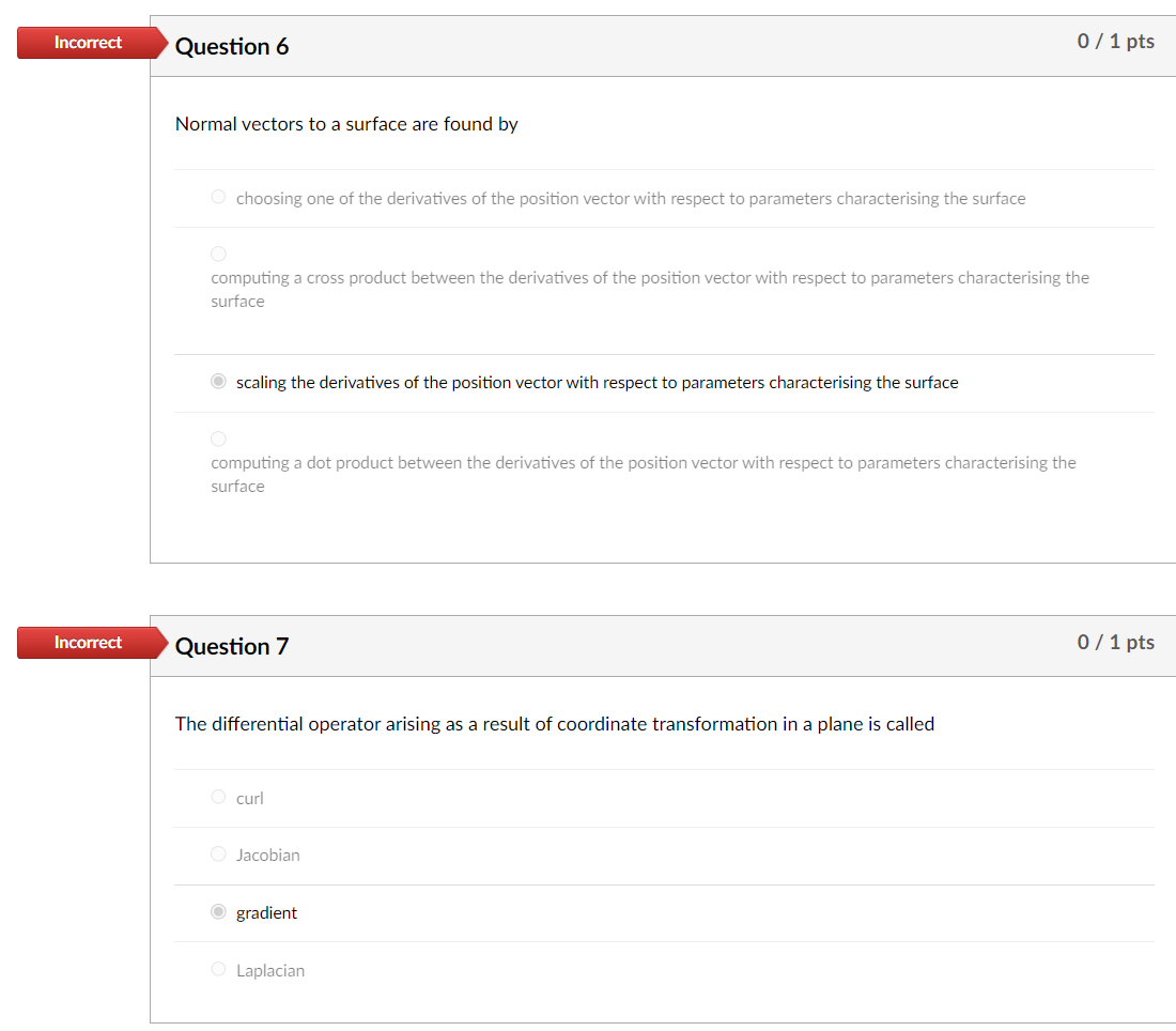 a surface in a three-dimensional space by parameterisation requires the introduction of