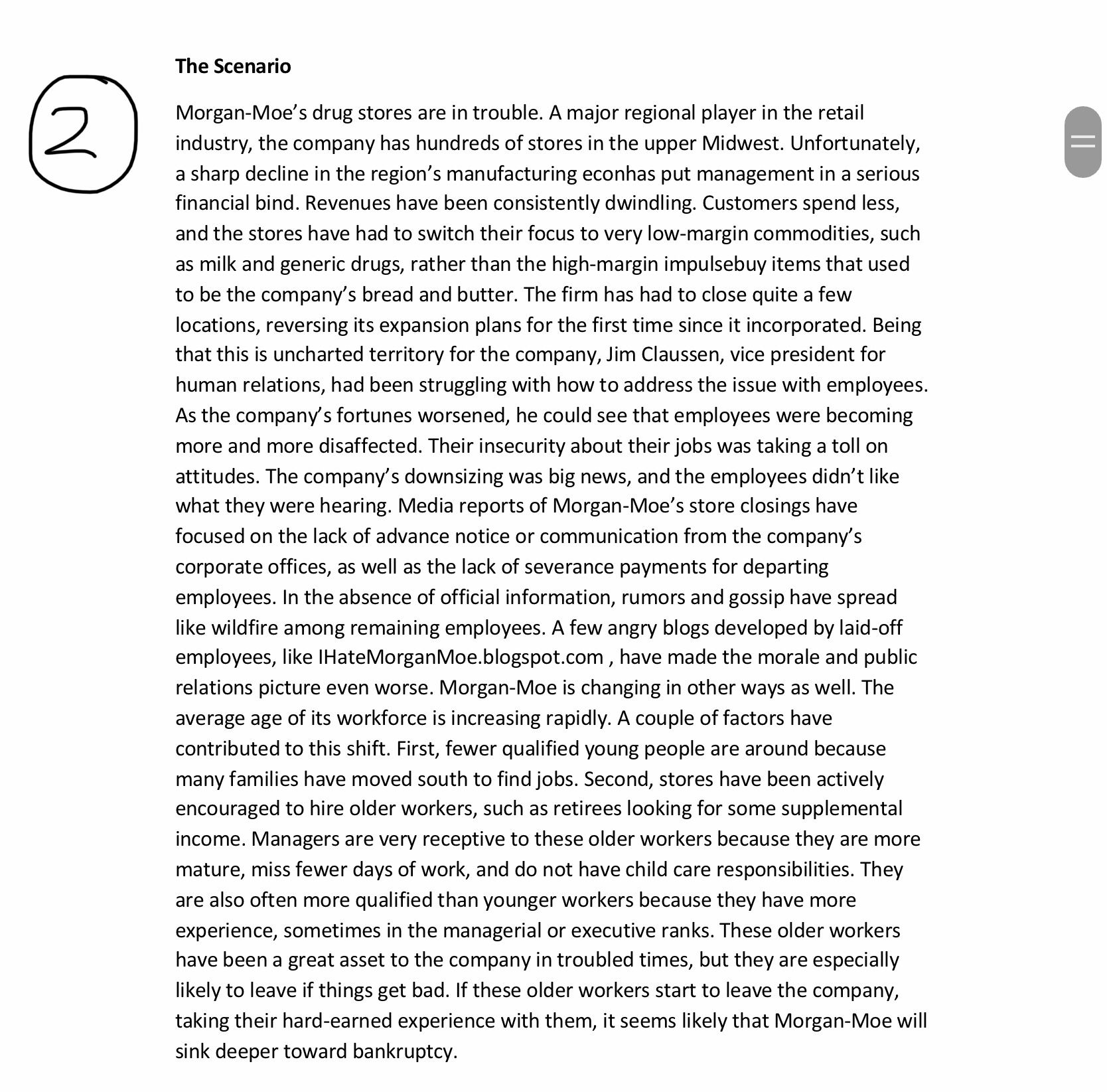 if any patterns emerged in managers' selection of programs, the 5, ompany