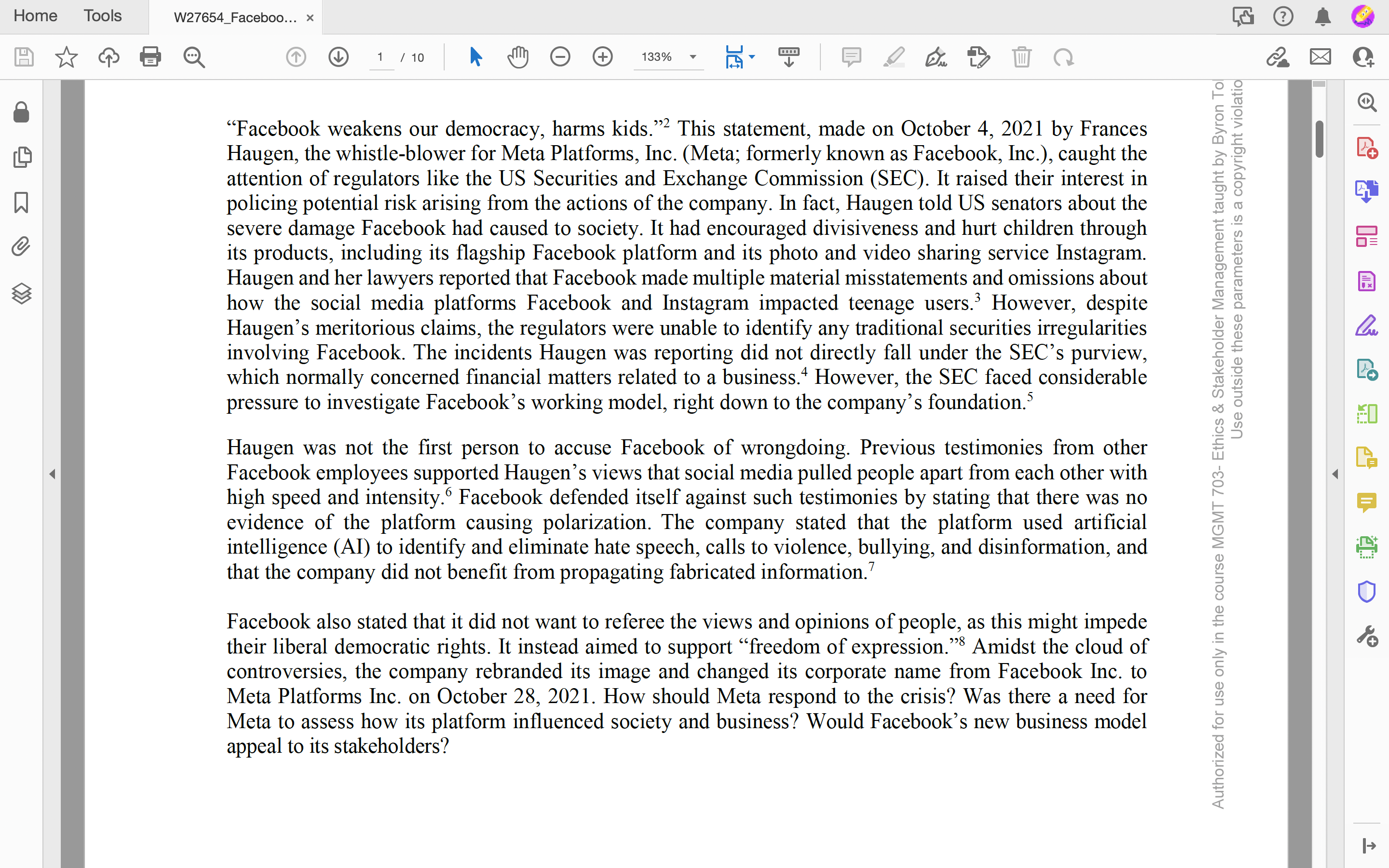 Parul Sinha. (This case has been updated)READ THROUGH THE CASE KEENLY Most