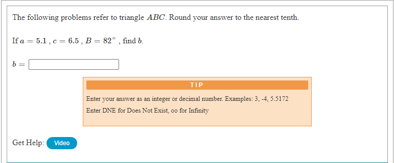 (,3, Er]: and W: e} are angleside apposite pairs. Round to one