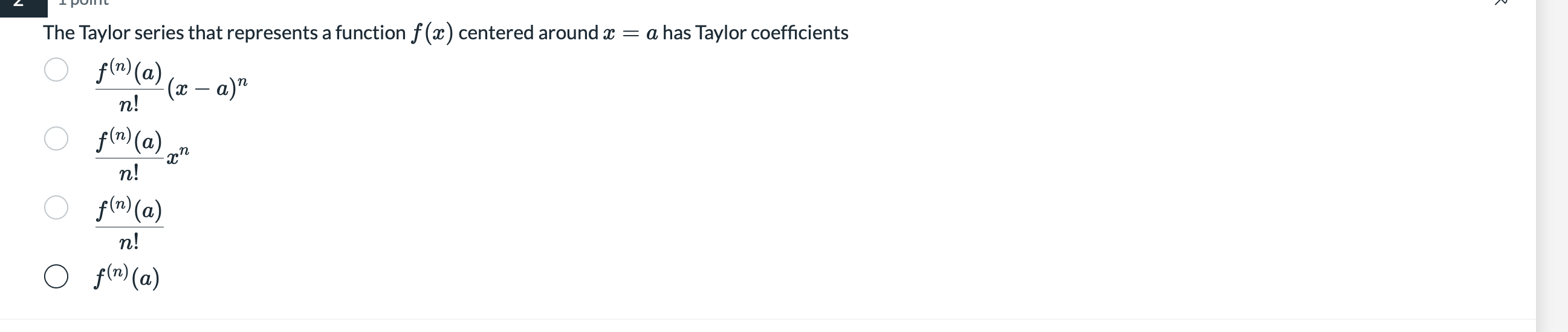 radius of convergence for the series 2 10(7x)"? n20 Enter a numerical