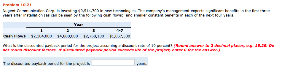 for the two systems? (Enter negative amounts using negative sign, e.g. 45.25.