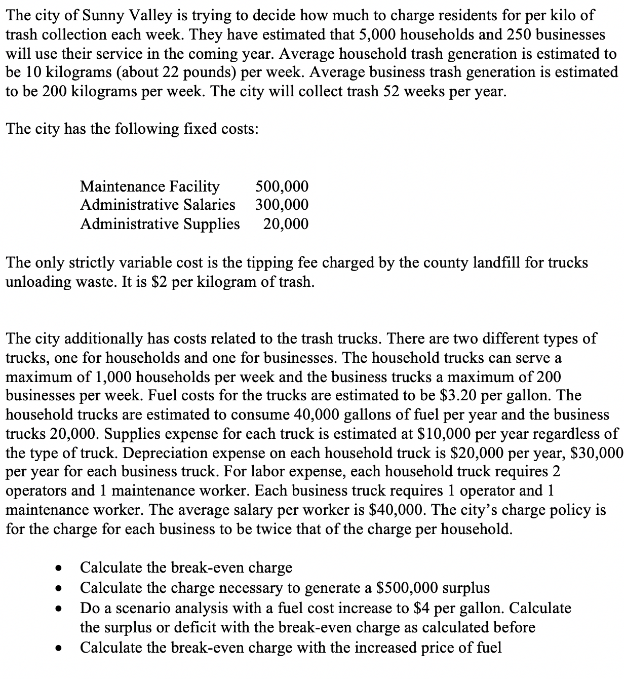 How to solve this problem and which formulas do I need to