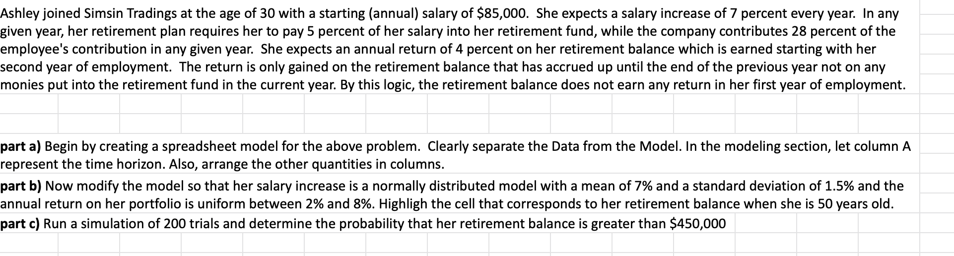 This is the entire question, I was given nothing else Ashley joined