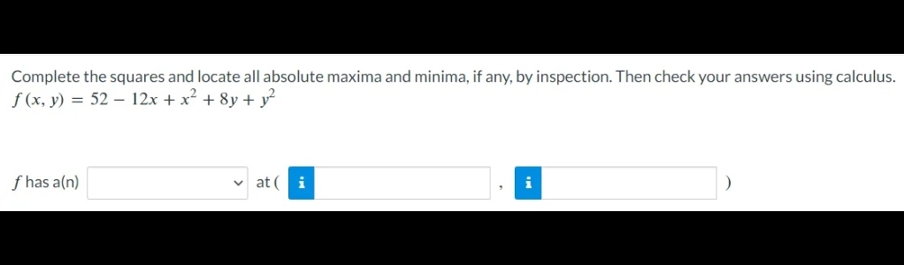 with the units and measurements in calculations. Thank you!The blue icon "I"