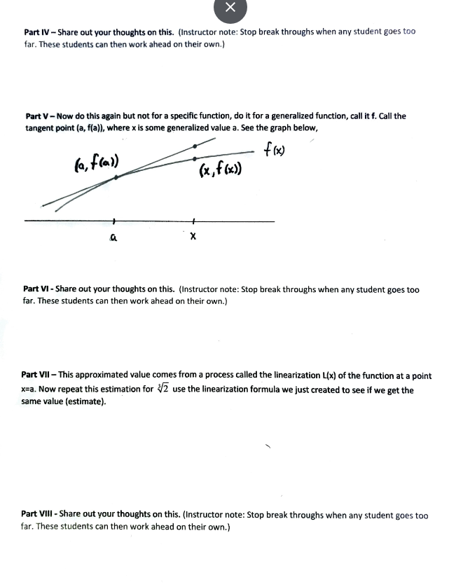 Approximations and Differentials Part I - If you were asked to find