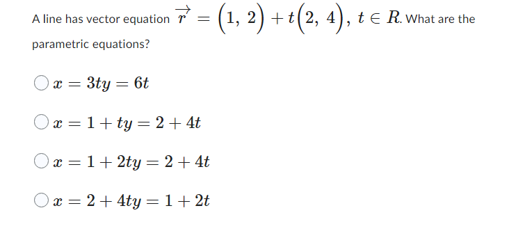 points P(-l, -3) and Q (3, 5). O O O 1, 3,