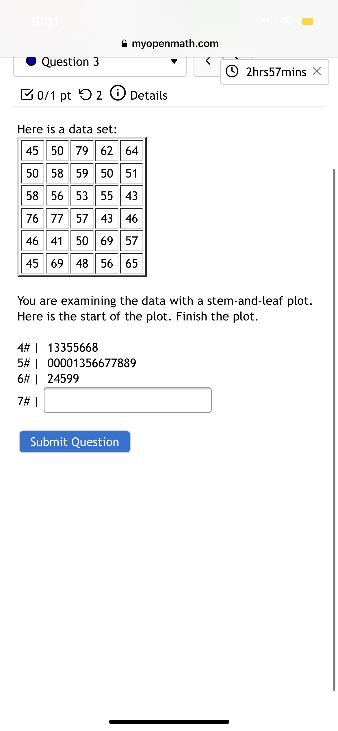 course are weighted by the number of credits for the course. Suppose
