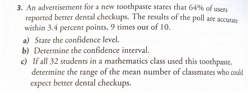 better dental checkups. The results of the poll are accurate within 3.4