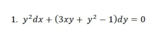 solve the Bernoulli's Equation and write the complete solution PLEASE DO NOT